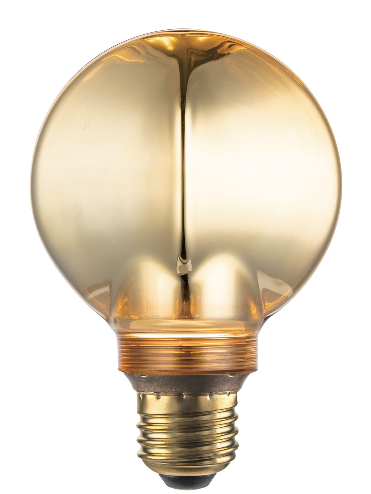 אפ ליין נורת 3000K 3.5W O-G80 זהב LED