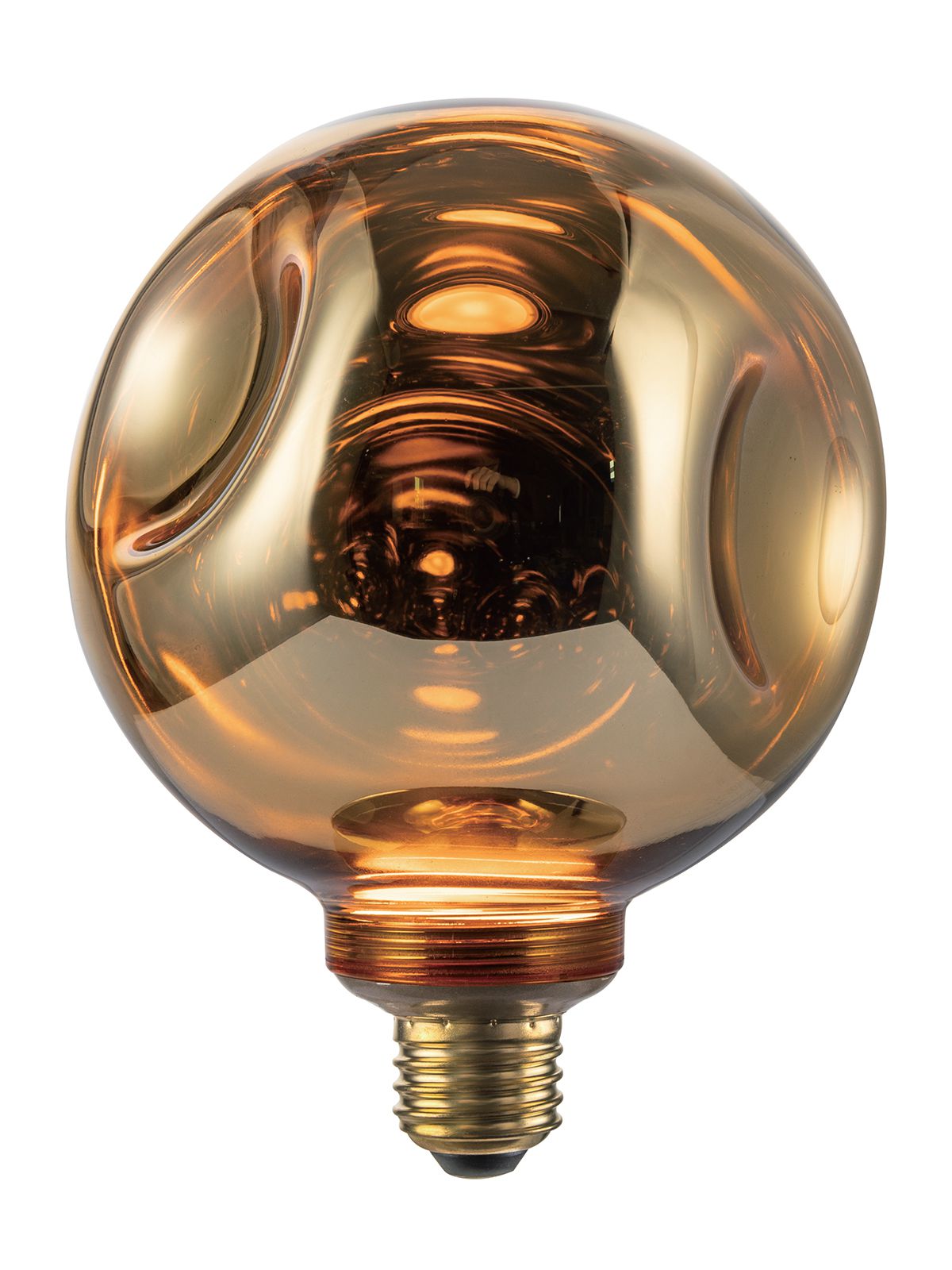 אפ ליין אליאן נורת לד  3000K 3.5W G125 זהב LED