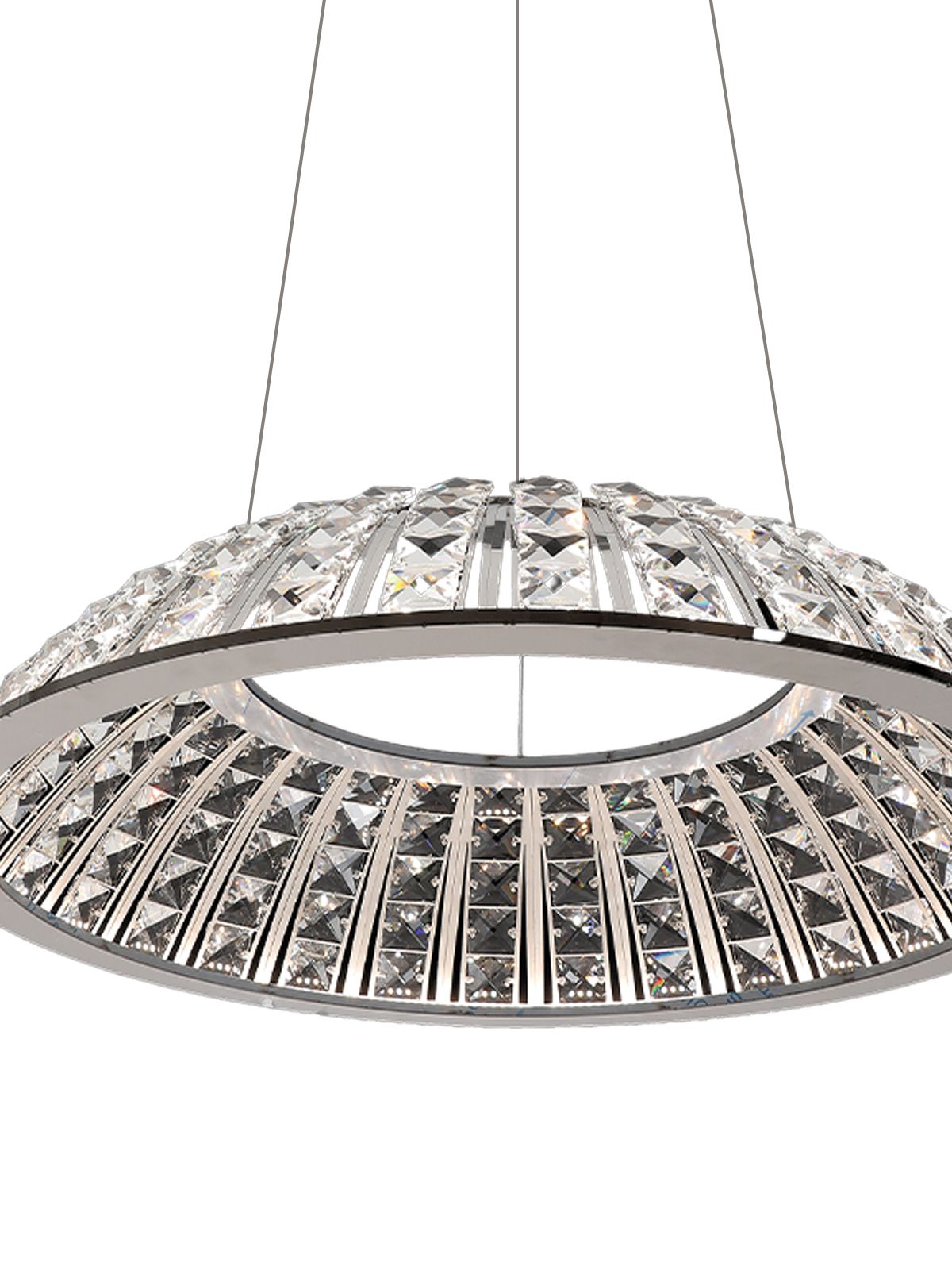 וינה קריסטל תליה ניקל LED CCT