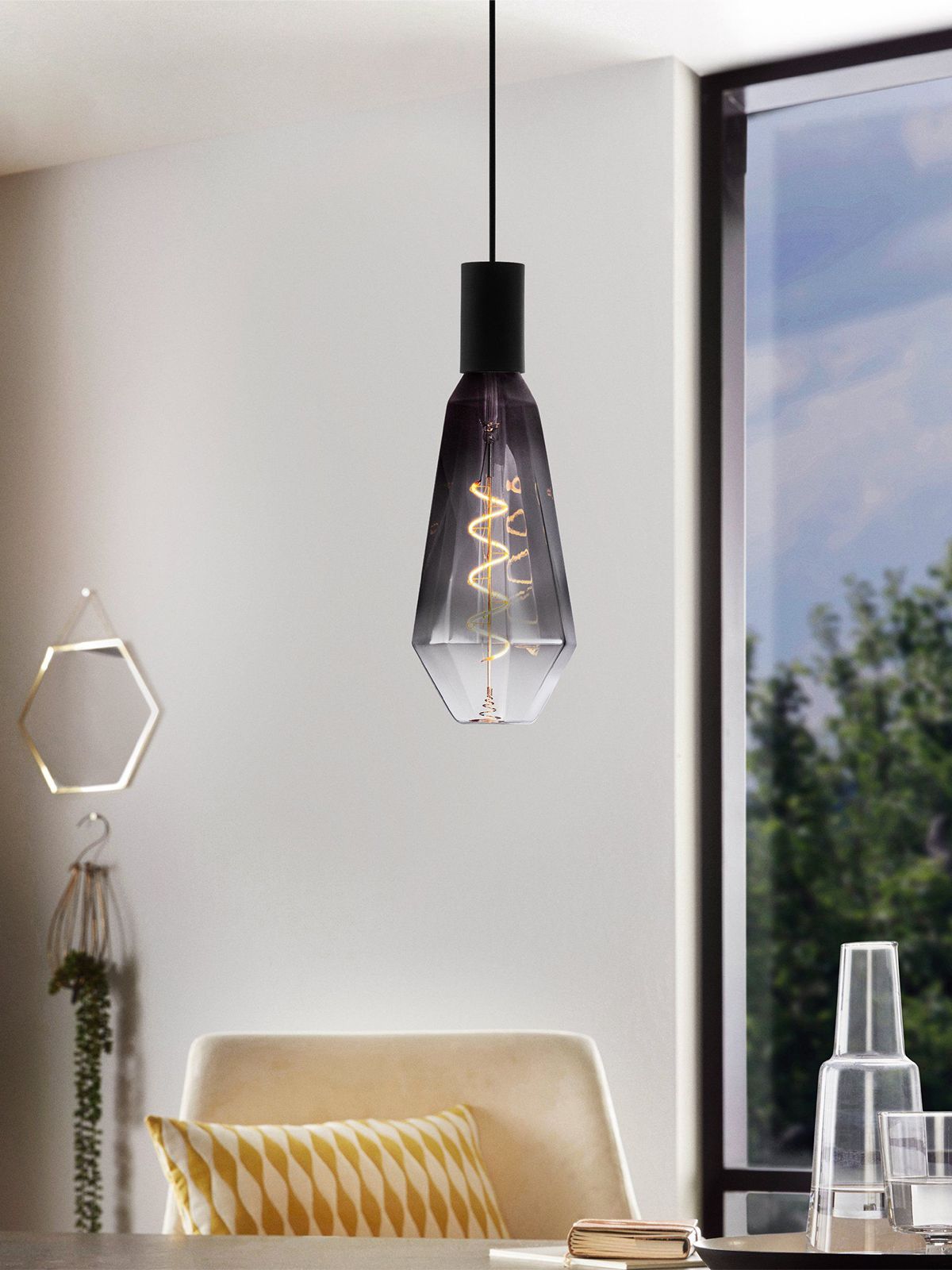 איגלו דיימונד חום שחור LED T100 4W