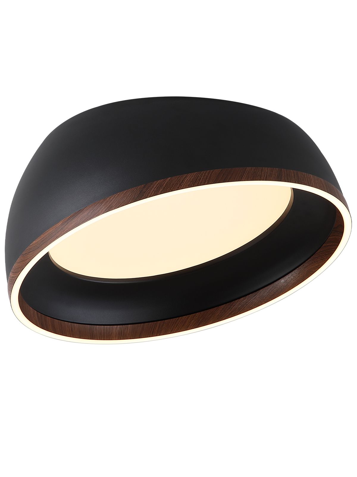 אגתה צמוד שחור LED CCT