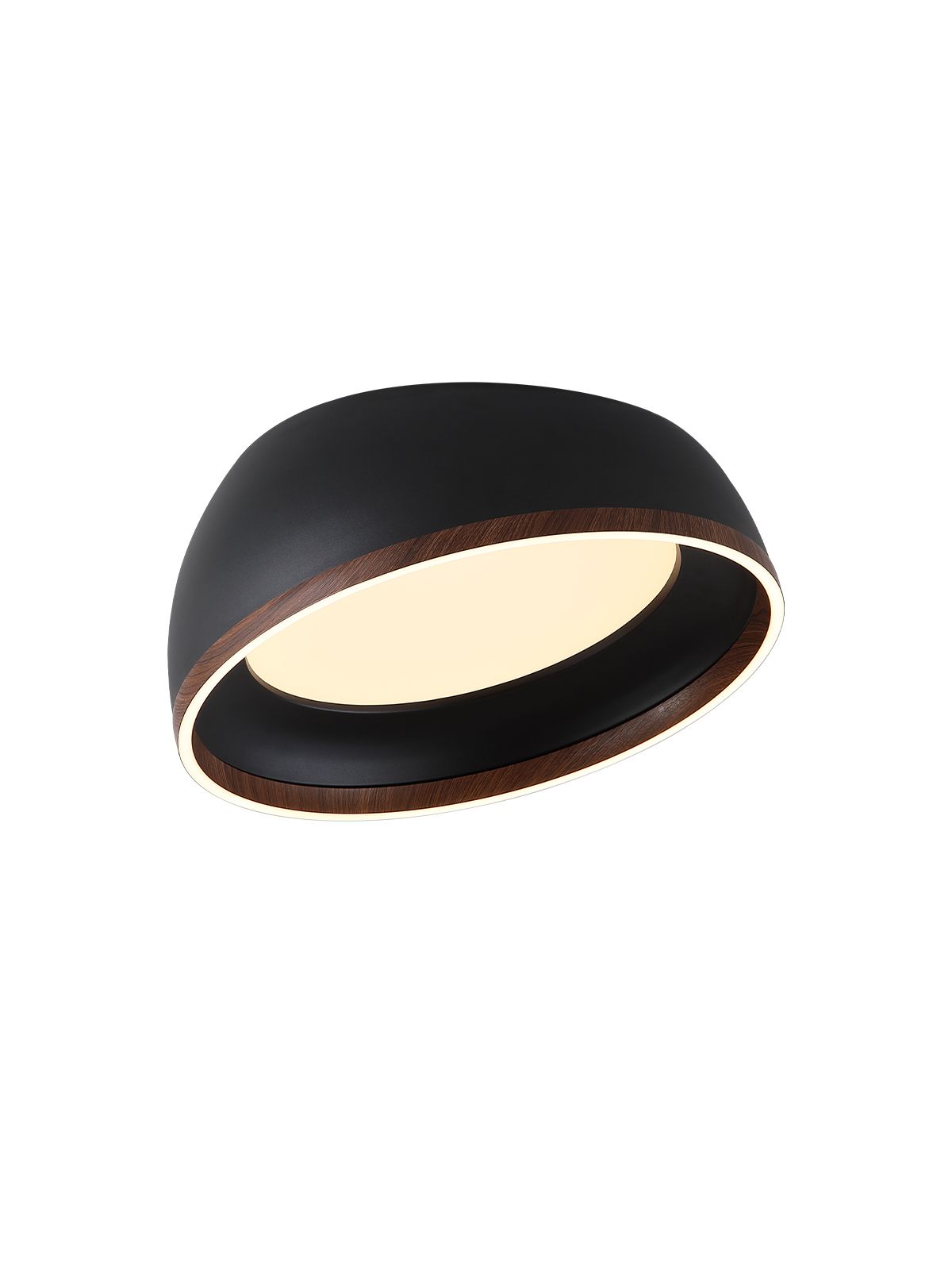 אגתה צמוד שחור LED CCT