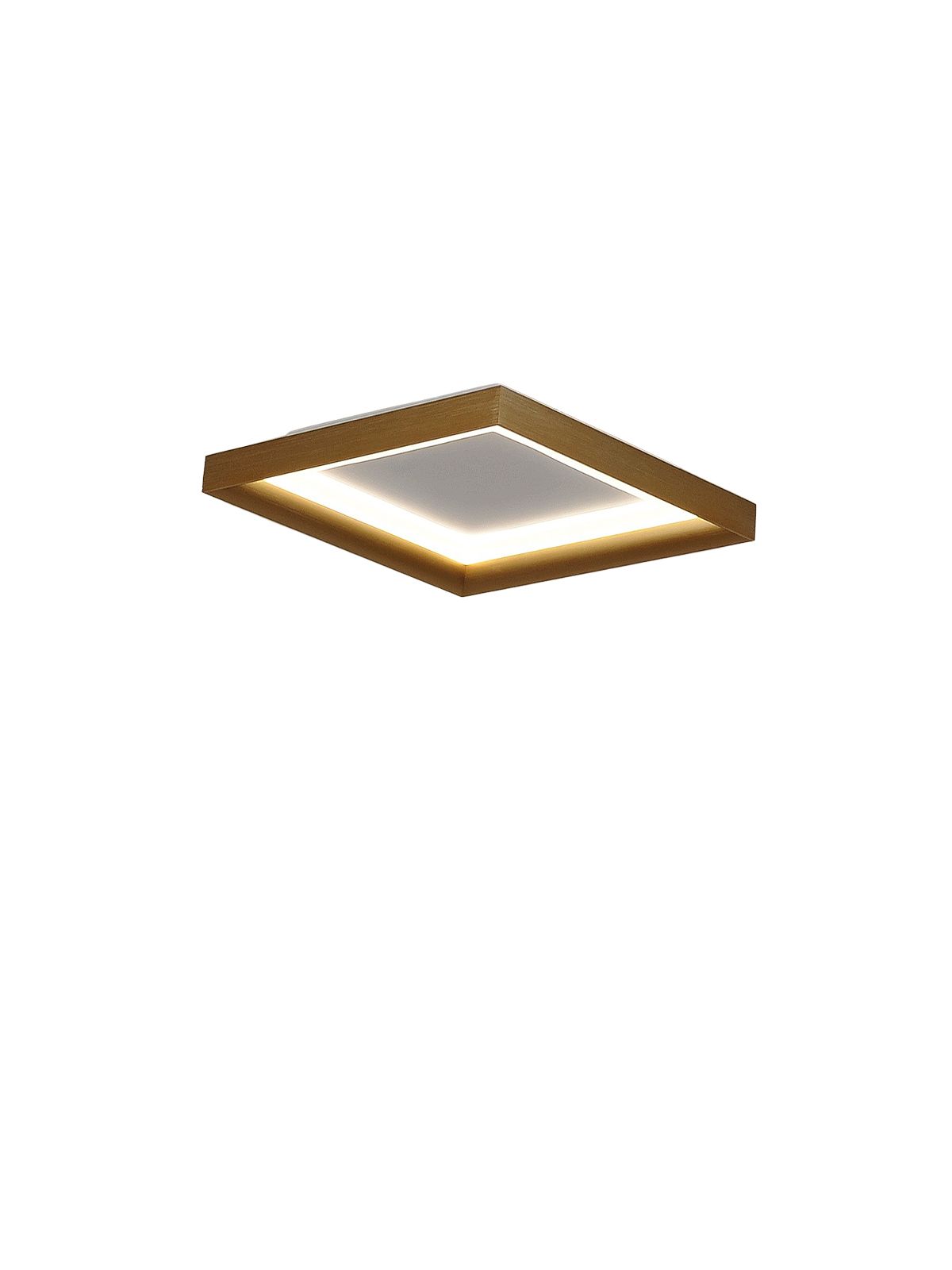 קלריטה צמוד מרובע פליז LED CCT