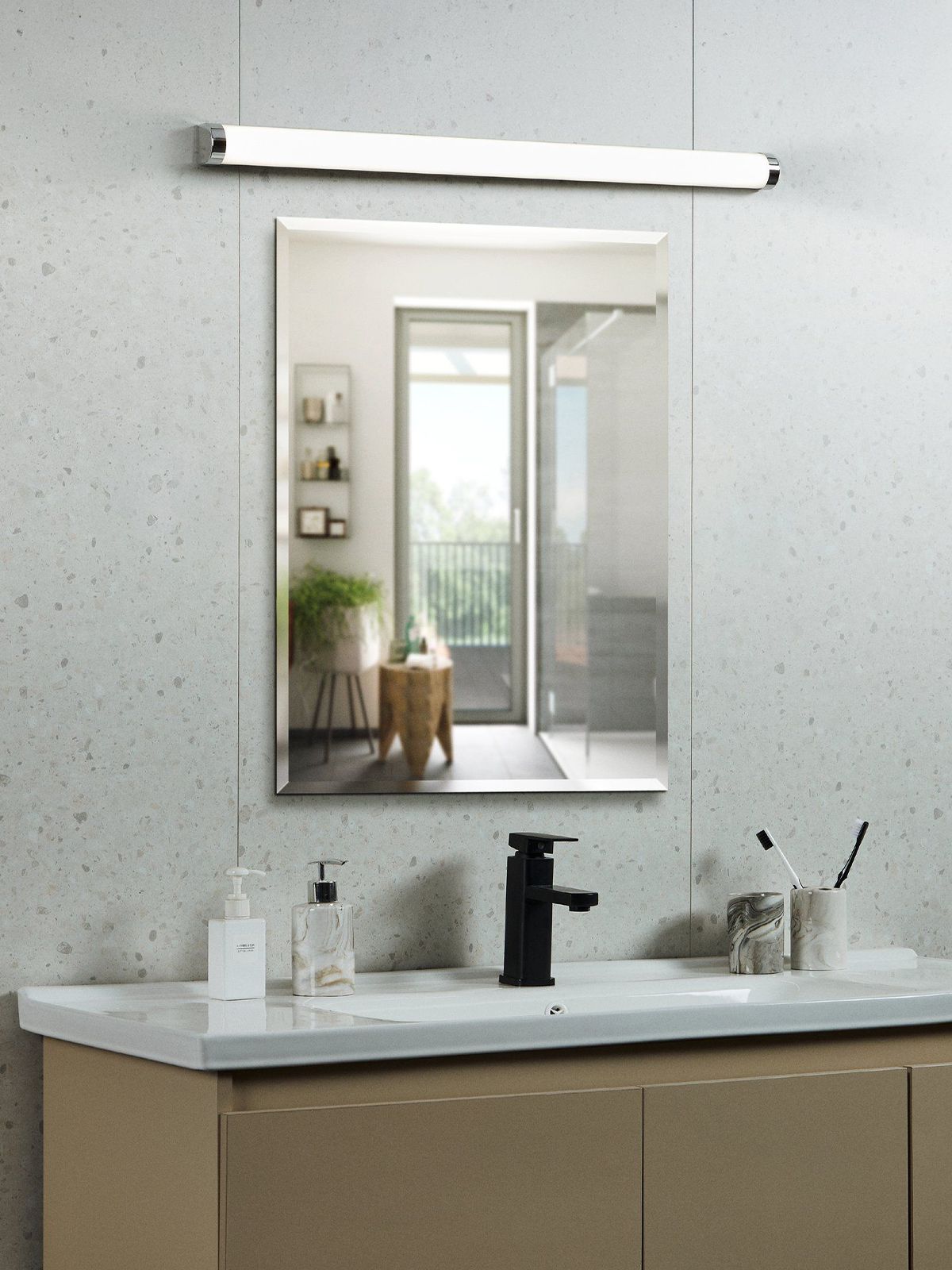 טרגסט קיר ניקל LED IP44