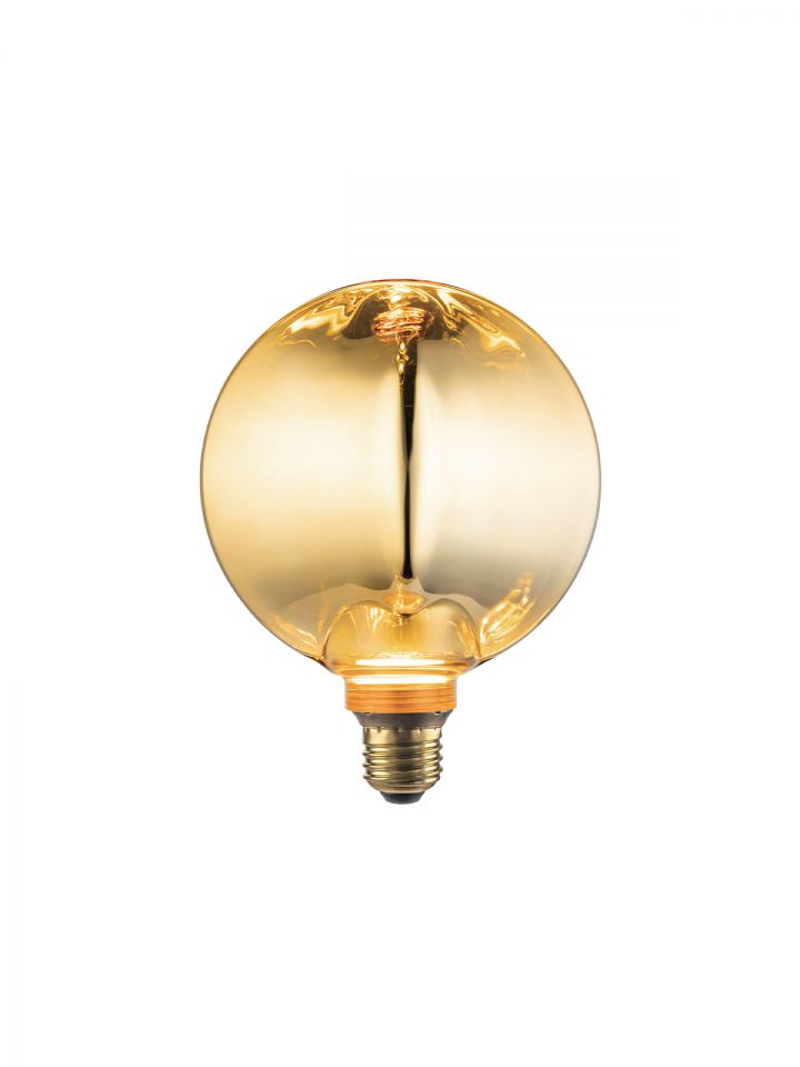 אפ ליין נורת לד 3000K 3.5W O-G130 זהב LED