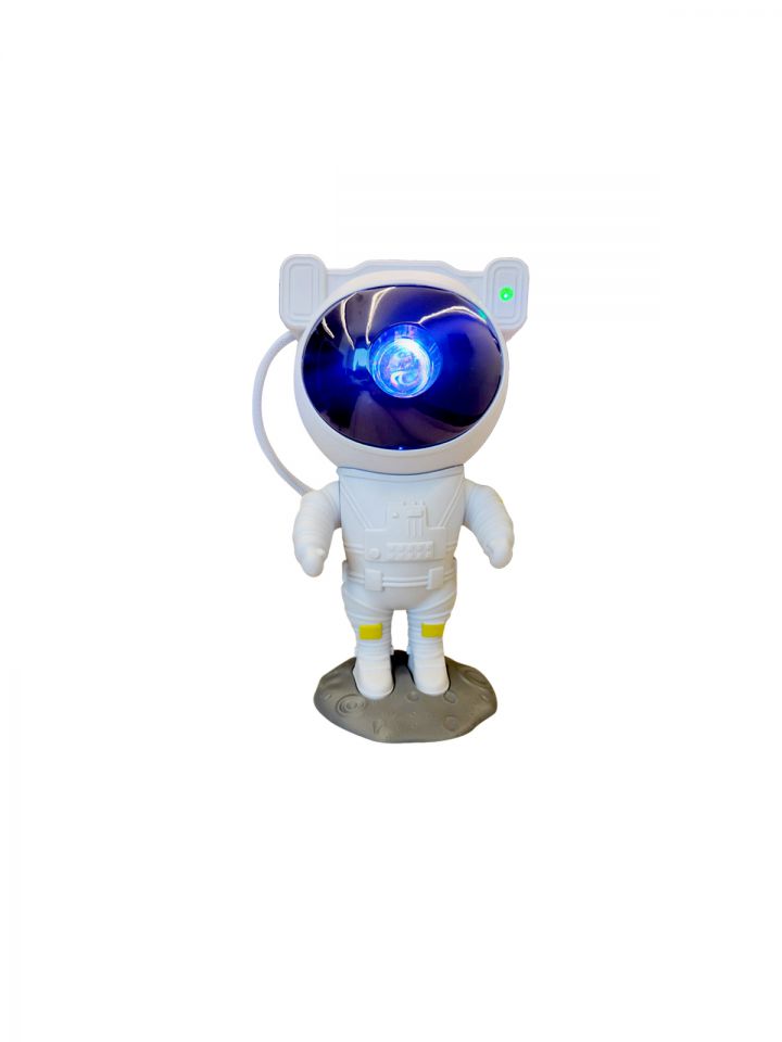 אסטרונאוט שולחן USB מקרין כוכבים + שלט