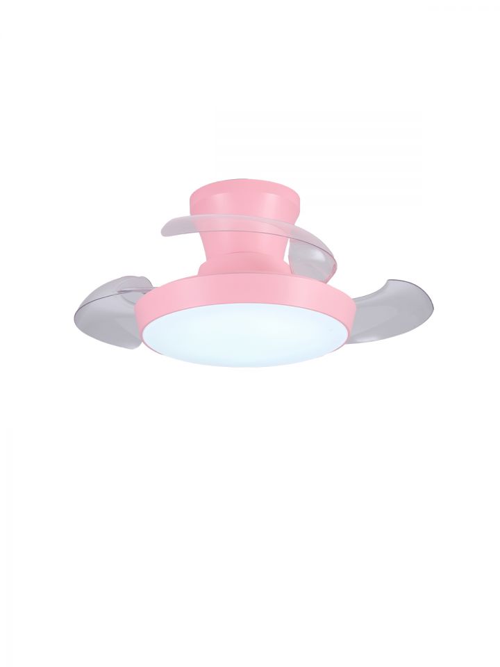 מאוור תקרה קארן ורוד ”28 3 כנפיים CCT 25W+שלט