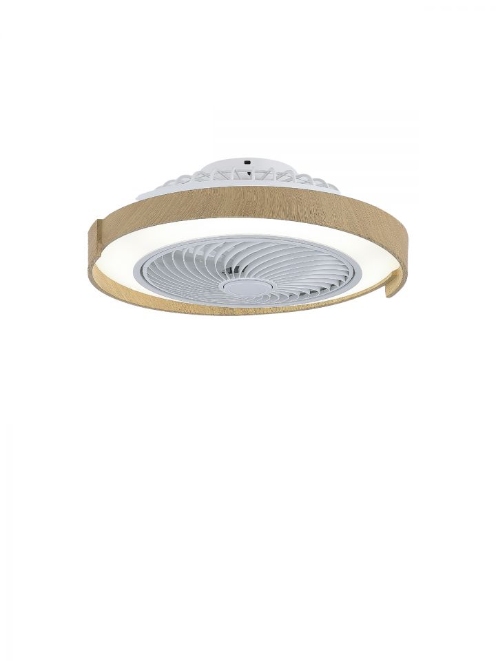 ווינג מאוורר גוון עץ בהיר ק.CCT 36W 50 + שלט