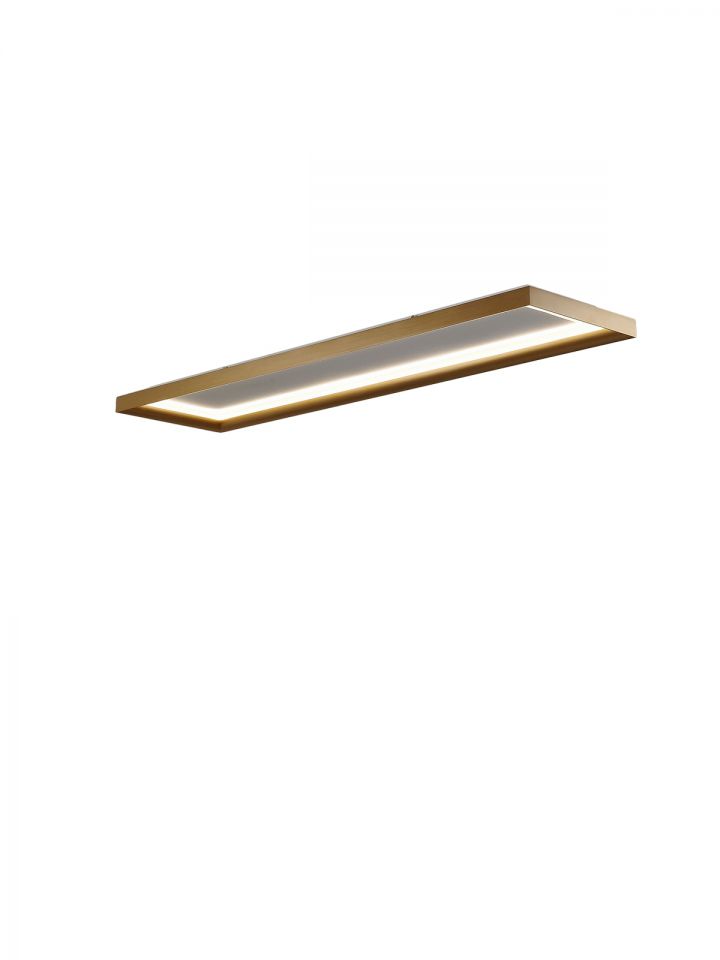קלריטה צמוד מלבן פליז LED CCT