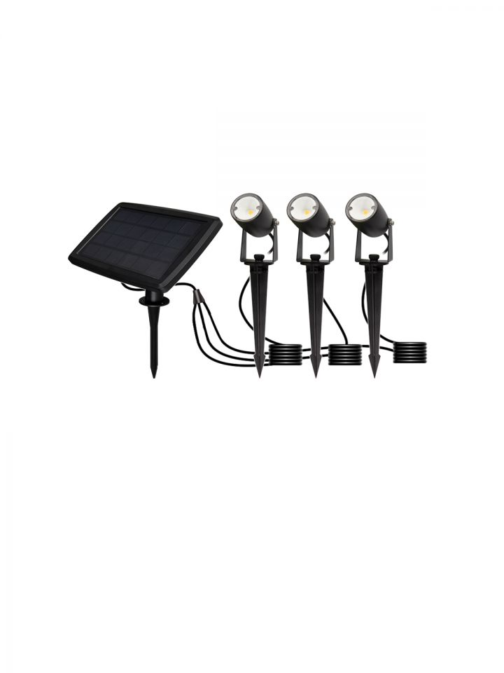 קוטי סט 3 דוקרנים סולאריים LED