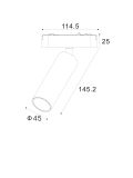 אולטרה מגנטיק ספוט LED CCT