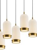 ספיר תליה שמינייה LED פליז
