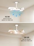 מאוורר תקרה פסיפיק אנטרטיק ”CCT 42 לבן+שלט