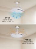 פסיפיק איסלנד ”42 3 כנפיים לעמעום CCT לבן LED