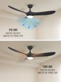 מאוורר תקרה פסיפיק סטרונג ”CCT 42 שחור + שלט LED