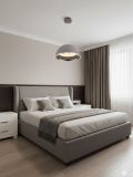 אגתה תליה אפור LED CCT