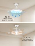 פסיפיק אלסקהMH לבן 3 כנפיים ”42 לעימעום CCT 30W