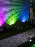 נטע דוקרן סולארי + שלט IP65 RGB 2.5W