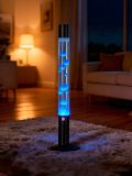 לבה ענק שקוף בועות כחול