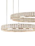 קמפאונה תליה 3 טבעות LED CCT