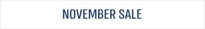 NOVEMBER SALE
